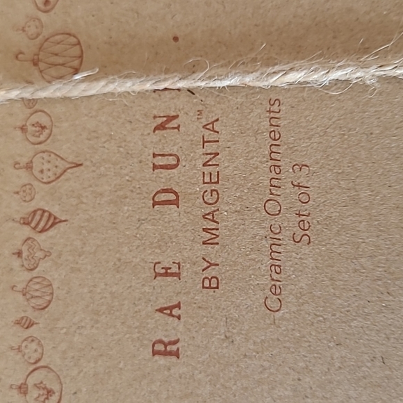 NEW - Rae Dunn Ornament Trio - Picture 6 of 8
